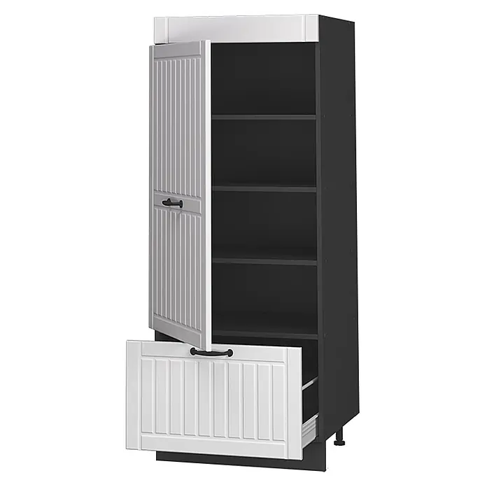 Vorratsschrank Fame-Line 60 cm Weiß Landhaus Art.-Nr. 62658 - 