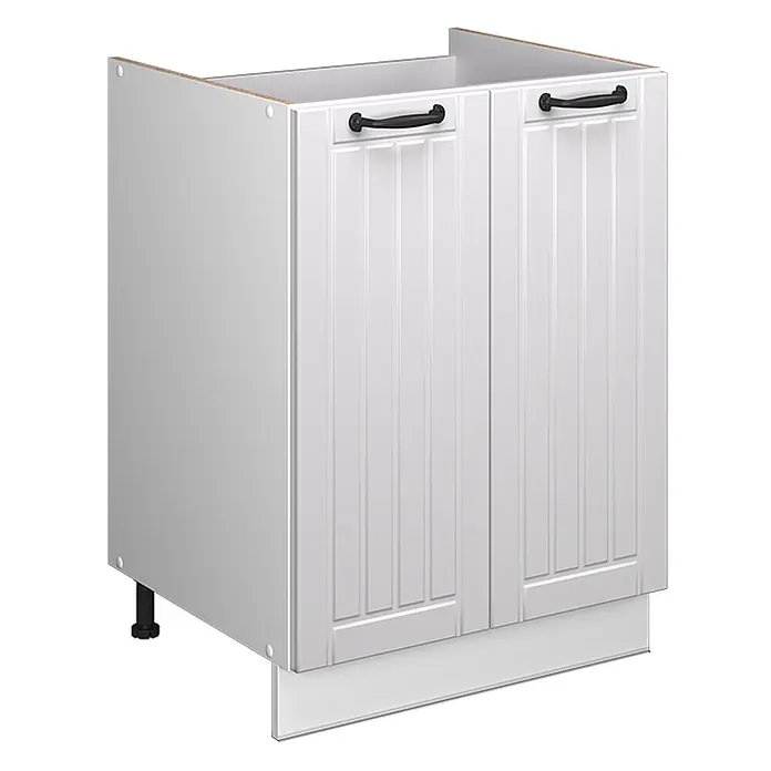 Spülenunterschrank Fame-Line 60 cm Weiß Landhaus Art.-Nr. 65105 - 