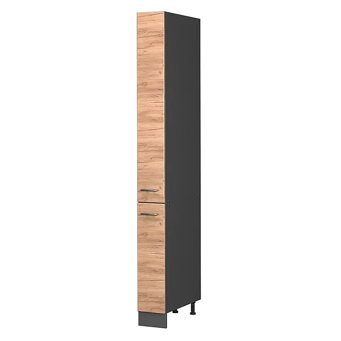 Apothekerschrank Fame-Line 20 cm Goldkraft Eiche Art.-Nr. 61652 - 