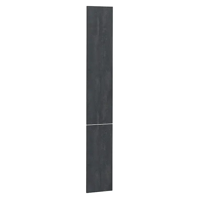 Küchenfront R-Line 29.6 cm Schwarz Beton Art.-Nr. 42842 - 