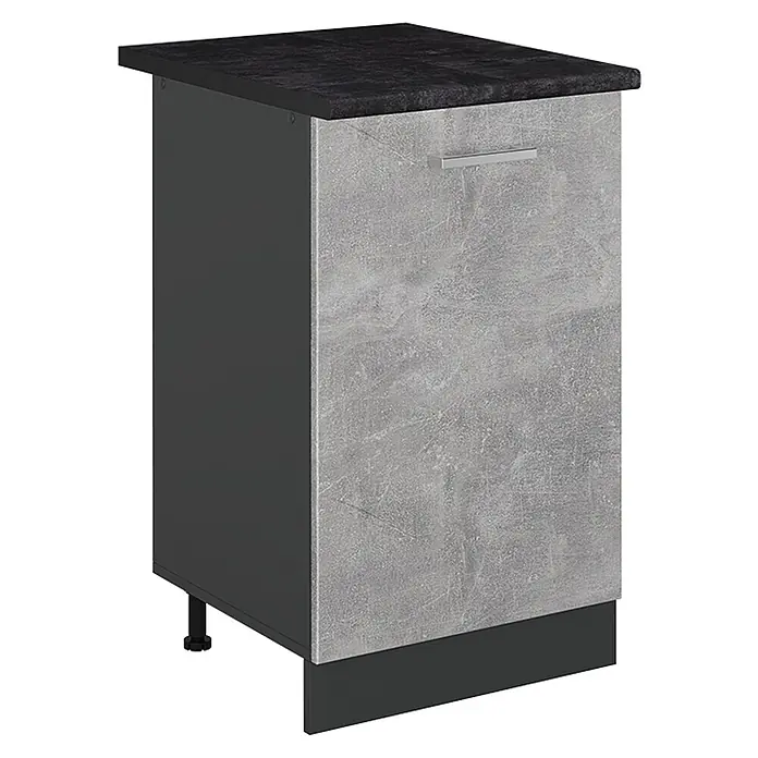 Küchenunterschrank R-Line 50 cm Beton Art.-Nr. 70196 - 
