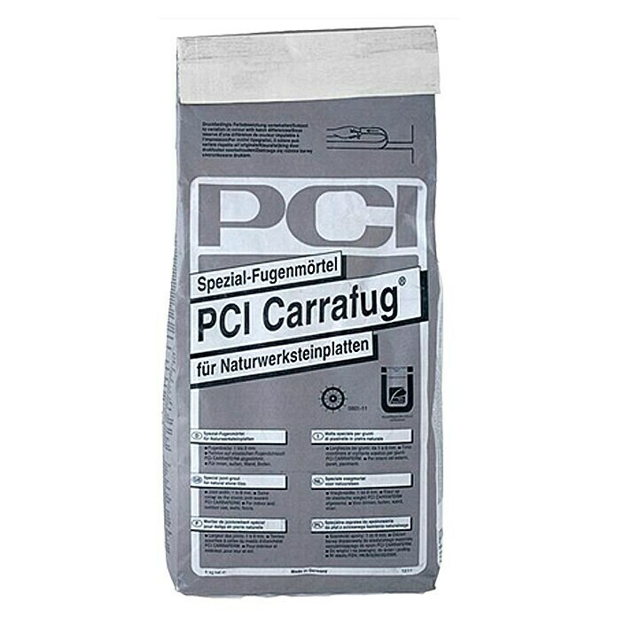 PCI Fugenmörtel Carrafug (Sandgrau, 5 kg)