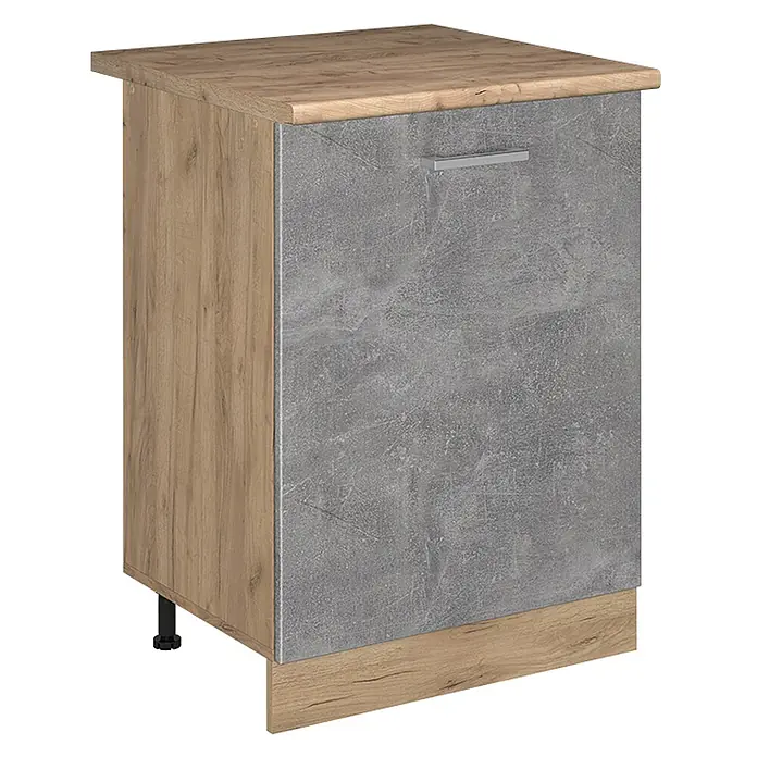 Küchenunterschrank R-Line 60 cm Beton Art.-Nr. 72156 - 
