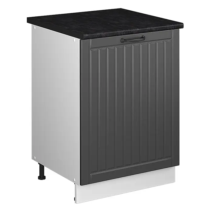 Spülenunterschrank Fame-Line 60 cm Dunkelgrau Art.-Nr. 62192 - 