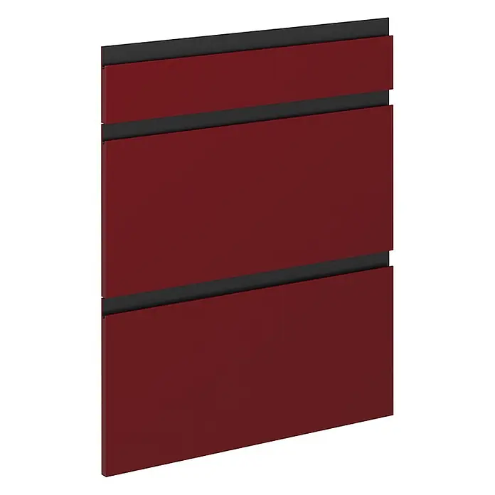 Küchenfront R-Line 59.6 cm Rot Art.-Nr. 39520 - 