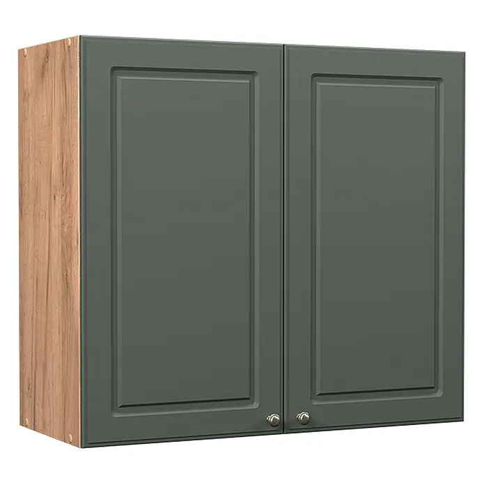 Hängeschrank Fame-Line 80 cm Grün-Gold Landhaus Art.-Nr. 62824 - 