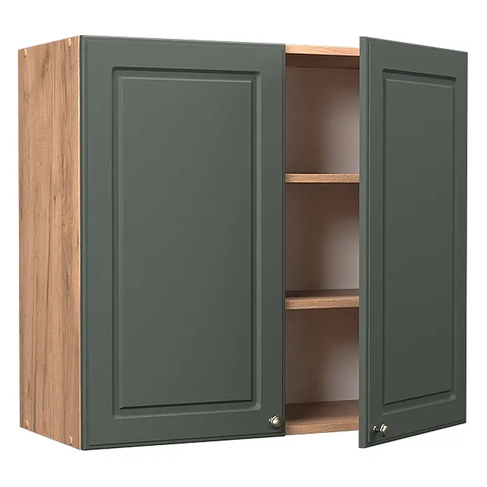 Hängeschrank Fame-Line 80 cm Grün-Gold Landhaus Art.-Nr. 62824 - 