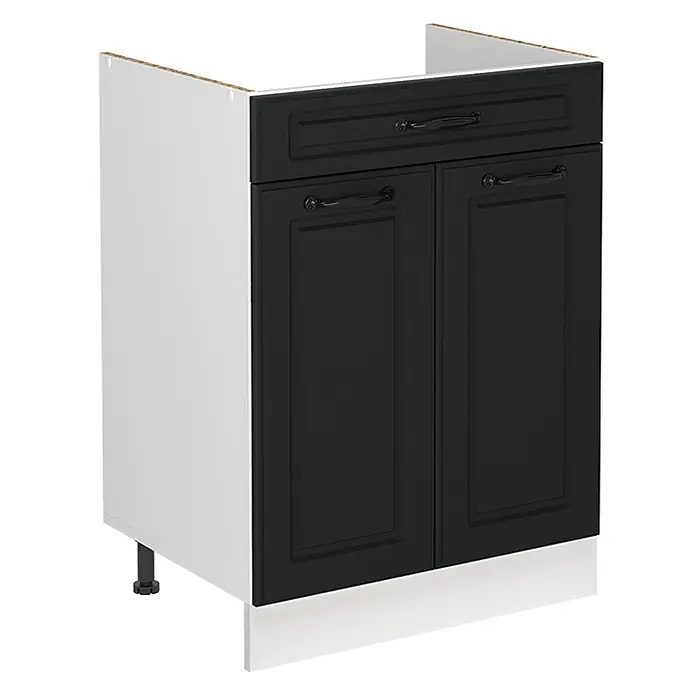 Spülenunterschrank R-Line 60 cm Anthrazit Landhaus Art.-Nr. 72987 - 