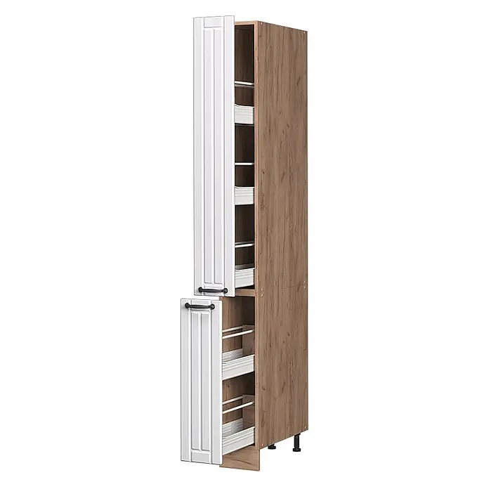 Apothekerschrank Fame-Line 20 cm Weiß Landhaus Art.-Nr. 61666 - 