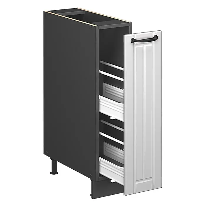 Apothekerschrank Fame-Line 20 cm Weiß Landhaus Art.-Nr. 62111 - 