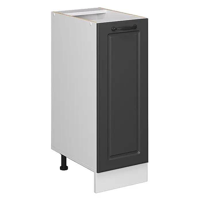 Küchenfront R-Line 29.6 cm Anthrazit Landhaus Art.-Nr. 37531 - 