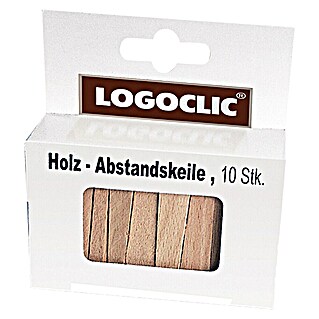 LOGOCLIC Lesene zagozde (10 kos, Bukev)
