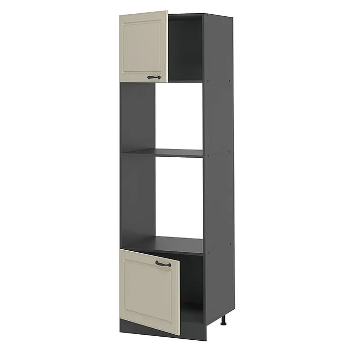 Mikrowellenschrank R-Line 60 cm Sand Landhaus Art.-Nr. 71191 - 
