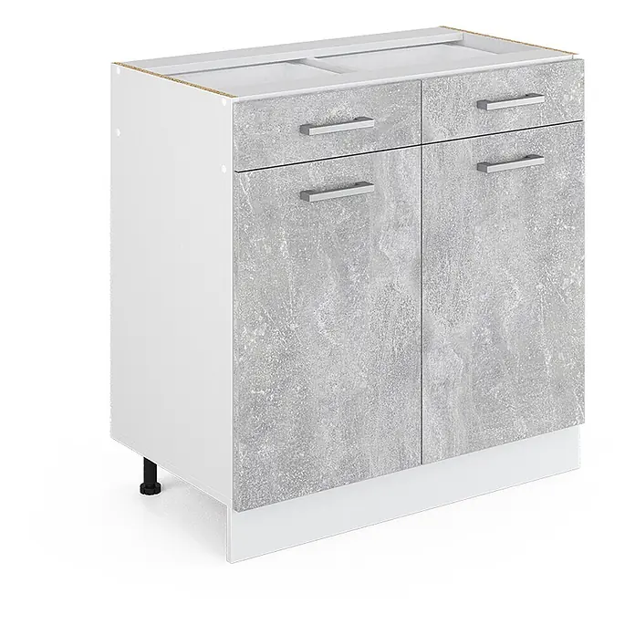 Küchenfront R-Line 79.2 cm Beton Art.-Nr. 30210 - 