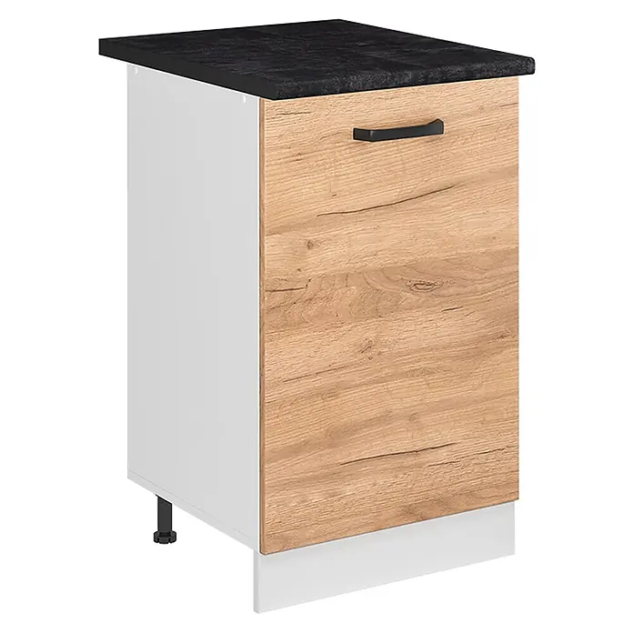 Küchenunterschrank R-Line 50 cm Goldkraft Eiche Art.-Nr. 70084 - 
