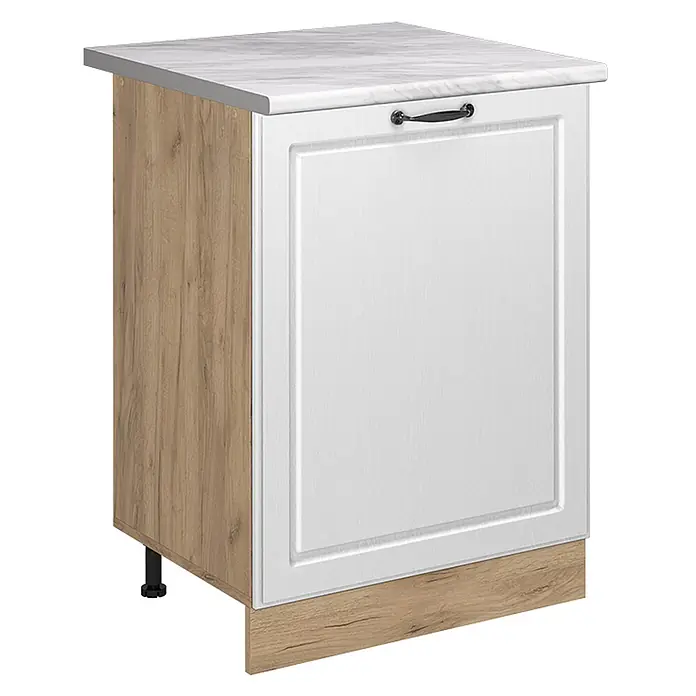 Küchenunterschrank R-Line 60 cm Weiß Landhaus Art.-Nr. 72185 - 