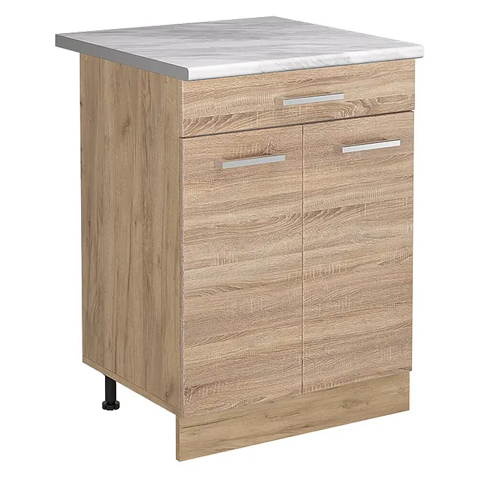 Küchenunterschrank R-Line 60 cm Sonoma Art.-Nr. 61225 - 