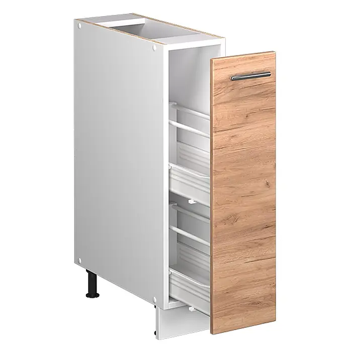 Apothekerschrank Fame-Line 20 cm Goldkraft Eiche Art.-Nr. 62070 - 