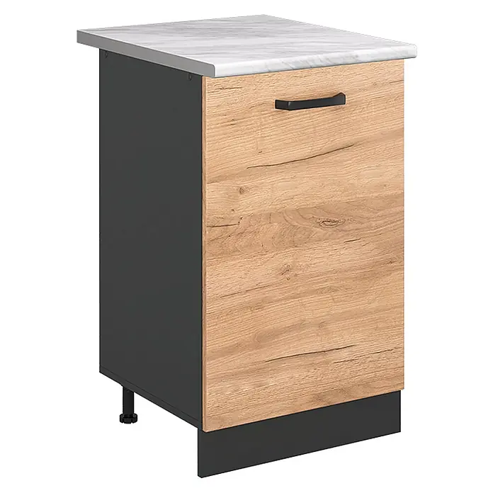 Küchenunterschrank R-Line 50 cm Goldkraft Eiche Art.-Nr. 70290 - 