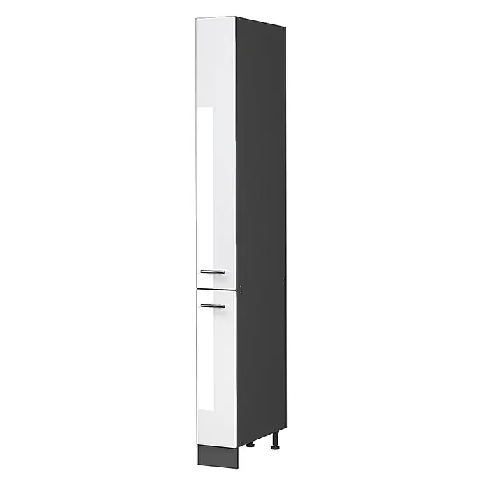 Apothekerschrank Fame-Line 20 cm Weiß Hochglanz Art.-Nr. 61656 - 