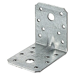 Stabilit Escuadra para cargas pesadas (L x An x Al: 70 x 70 x 55 mm, Acero, Zincado, 12 ud.)