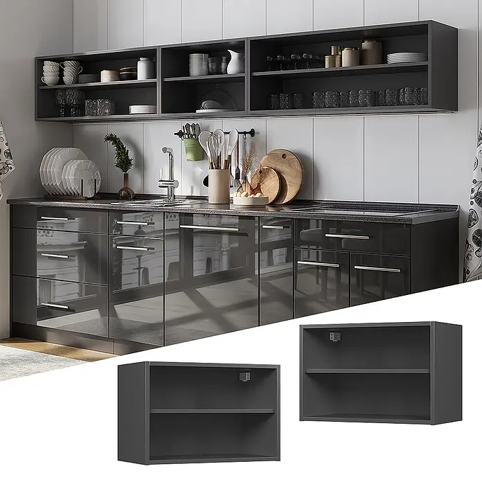 Hängeschrank Fame-Line 60 cm Anthrazit Art.-Nr. 61236 - 