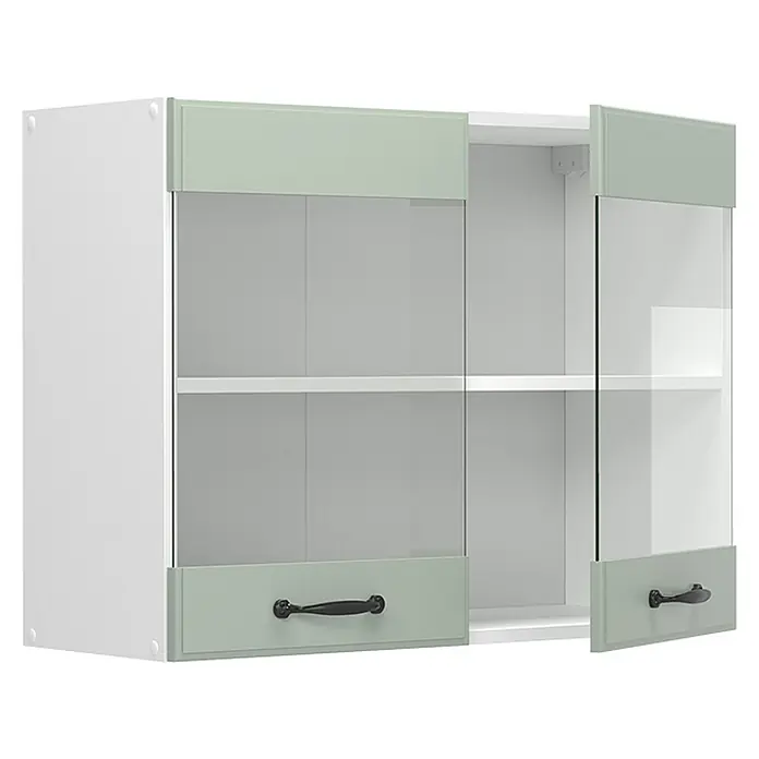 Glashängeschrank R-Line 80 cm Mint Landhaus Art.-Nr. 71108 - 