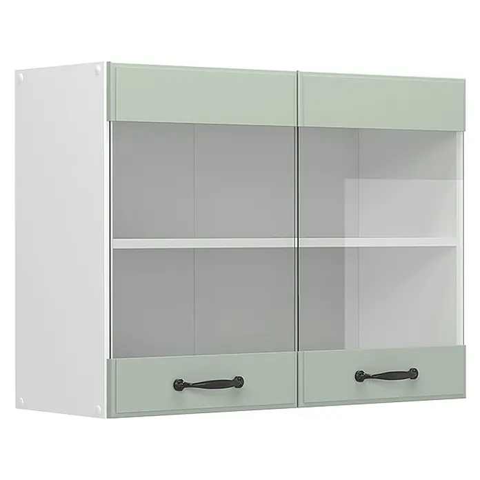 Glashängeschrank R-Line 80 cm Mint Landhaus Art.-Nr. 71108 - 