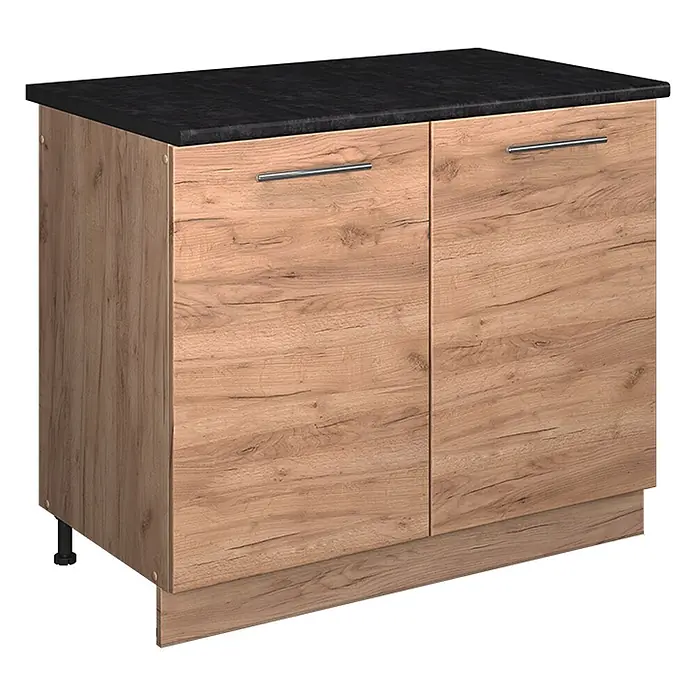 Spülenunterschrank Fame-Line 100 cm Goldkraft Eiche Art.-Nr. 61962 - 