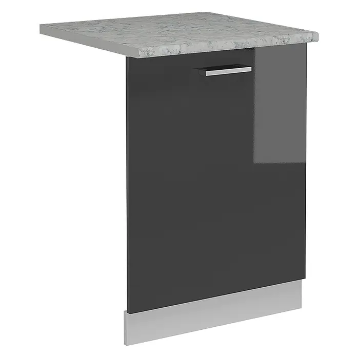 Geschirrspülblende R-Line 60 cm Anthrazit Hochglanz Art.-Nr. 54975 - 