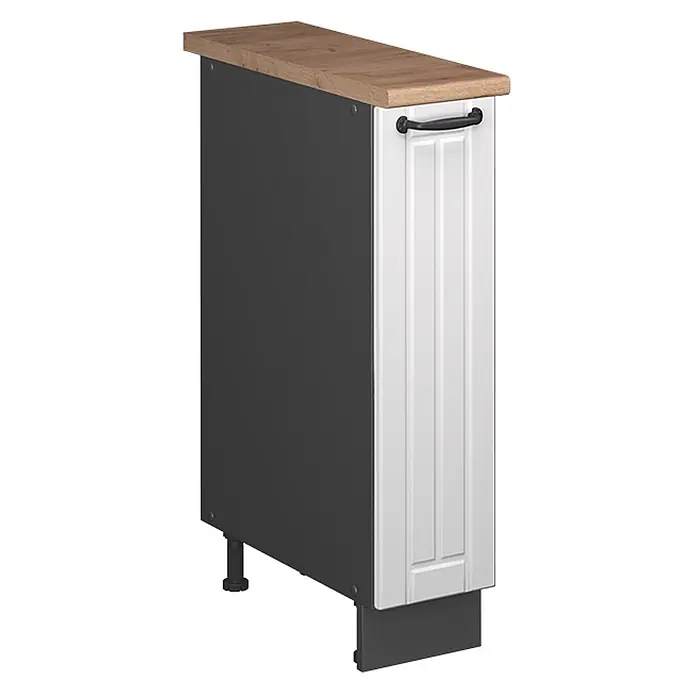 Apothekerschrank Fame-Line 20 cm Weiß Landhaus Art.-Nr. 62112 - 