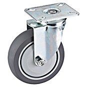 Stabilit Zwenkwiel met hoekijzer (Diameter rol: 50 mm, Draagkracht: 45 kg, Kogellagers, Met plaat)