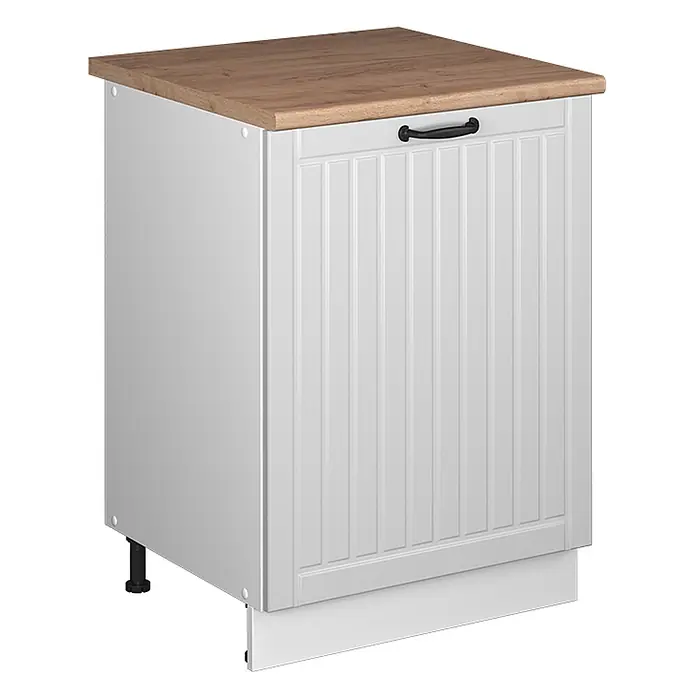 Küchenunterschrank Fame-Line 60 cm Weiß Landhaus Art.-Nr. 65135 - 