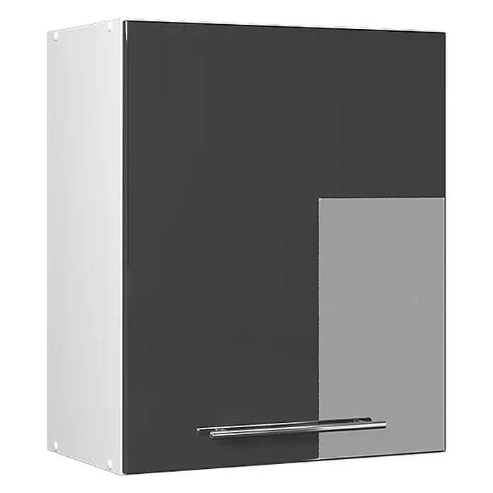 Hängeschrank Fame-Line 60 cm Anthrazit Hochglanz Art.-Nr. 62834 - 