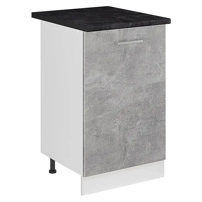 Küchenunterschrank R-Line 50 cm Beton Art.-Nr. 70076 - 