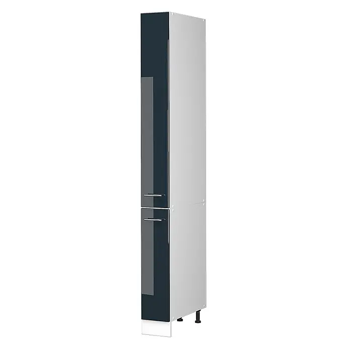 Apothekerschrank Fame-Line 20 cm Dunkelblau Hochglanz Art.-Nr. 61645 - 