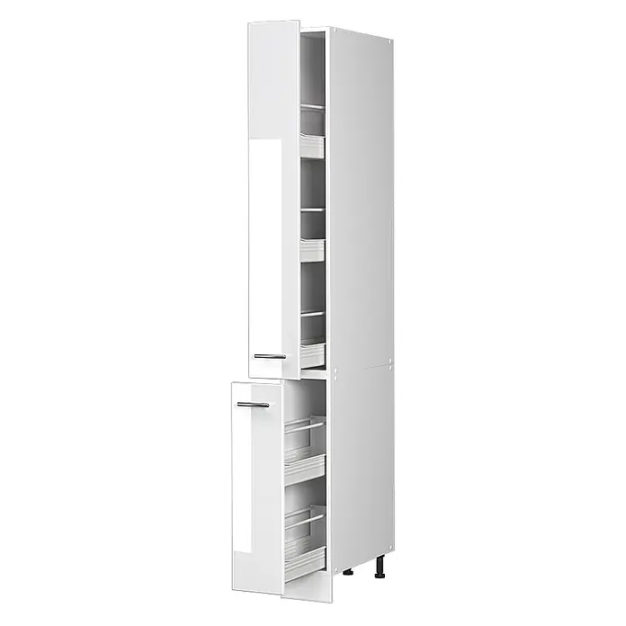 Apothekerschrank Fame-Line 20 cm Weiß Hochglanz Art.-Nr. 61647 - 