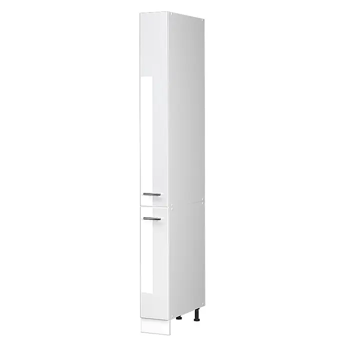 Apothekerschrank Fame-Line 20 cm Weiß Hochglanz Art.-Nr. 61647 - 