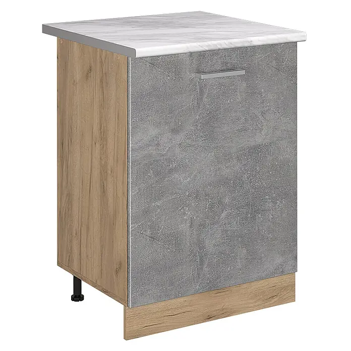 Küchenunterschrank R-Line 60 cm Beton Art.-Nr. 72157 - 