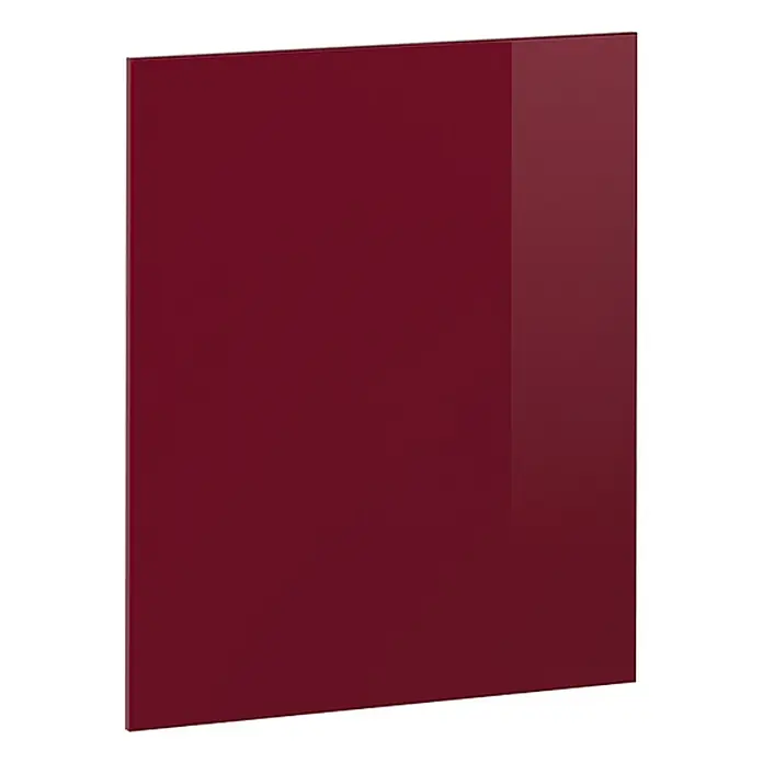 Küchenfront R-Line 59.6 cm Rot Hochglanz Art.-Nr. 41259 - 