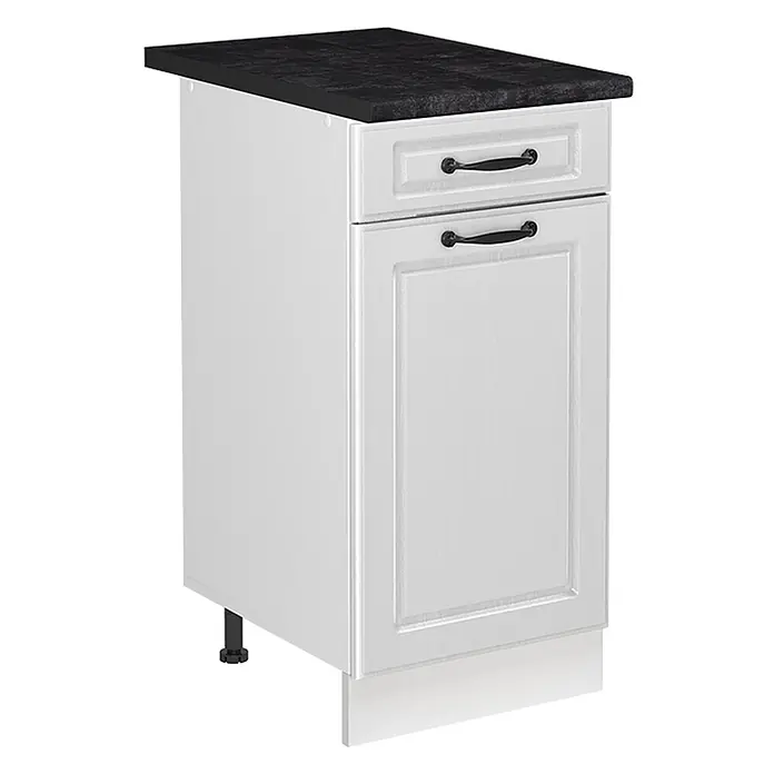 Spülenunterschrank R-Line 40 cm Weiß Landhaus Art.-Nr. 72904 - 