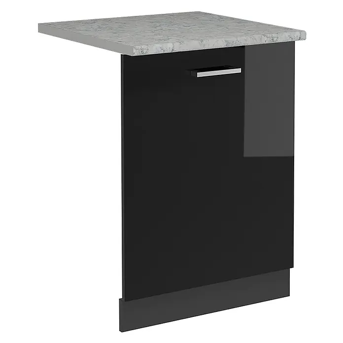 Geschirrspülblende R-Line 60 cm Schwarz Hochglanz Art.-Nr. 54969 - 