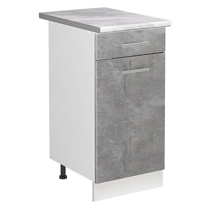 Spülenunterschrank R-Line 40 cm Beton Art.-Nr. 72867 - 
