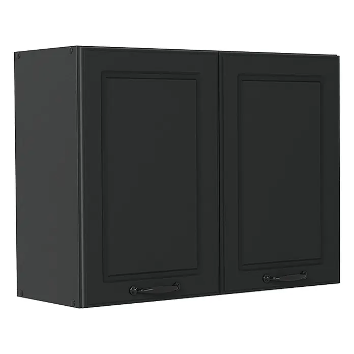 Küchenglasschrank R-Line 80 cm Anthrazit Landhaus Art.-Nr. 71465 - 