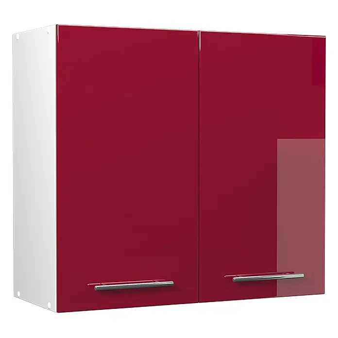 Hängeschrank Fame-Line 80 cm Bordeaux Hochglanz Art.-Nr. 62798 - 