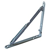 Stabilit Inklapbare plankdrager (200 x 200 x 24 mm, Belastbaarheid: 50 kg, Wit)