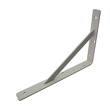 Stabilit Stegkonsole (250 x 30 x 150 mm, Belastbarkeit: 300 kg, Stahl, Weiß)