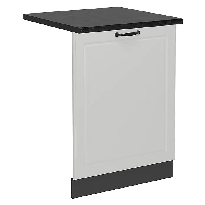 Geschirrspülblende R-Line 60 cm Weiß Landhaus Art.-Nr. 55079 - 