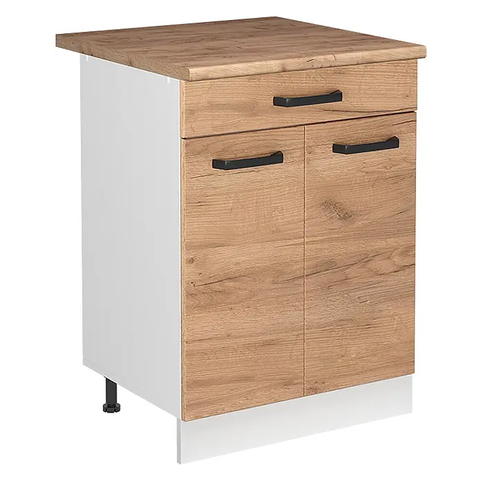 Spülenunterschrank R-Line 60 cm Goldkraft Eiche Art.-Nr. 73009 - 