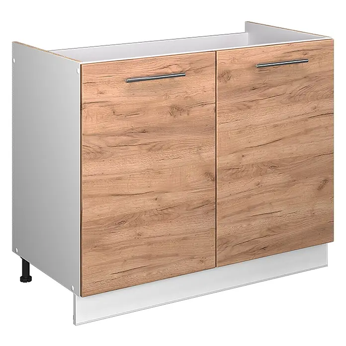 Spülenunterschrank Fame-Line 100 cm Goldkraft Eiche Art.-Nr. 61589 - 
